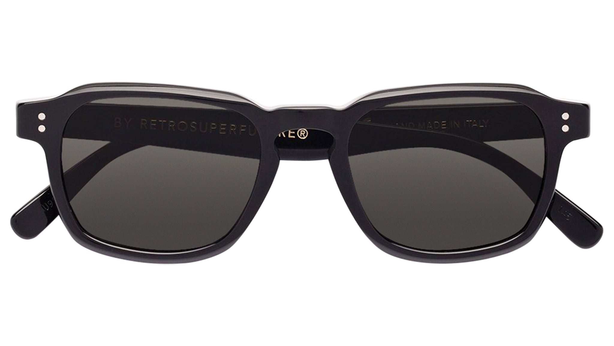 Occhiali RETROSUPERFUTURE Luce Shiny black
