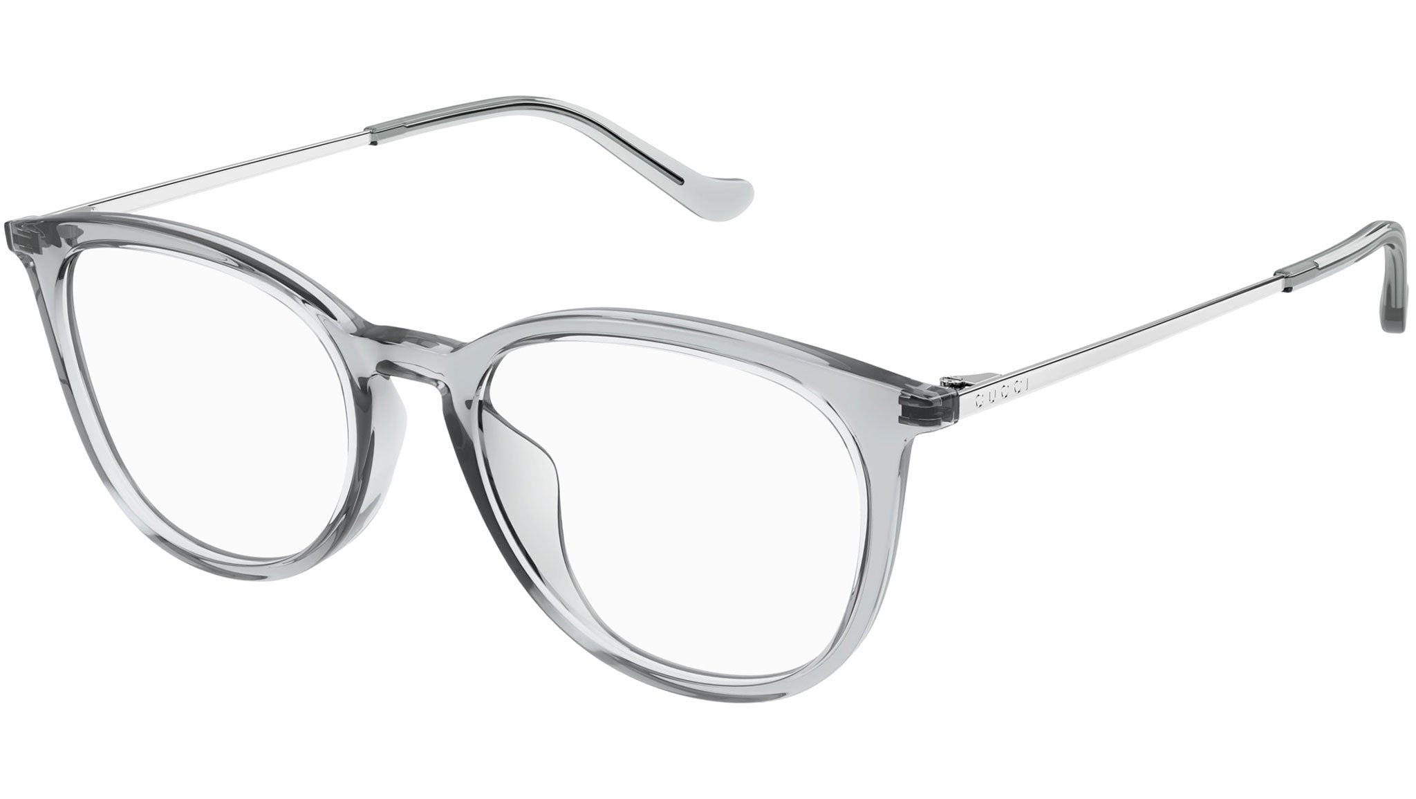 Occhiali da vista GUCCI GG1468OA Shiny transparent light grey