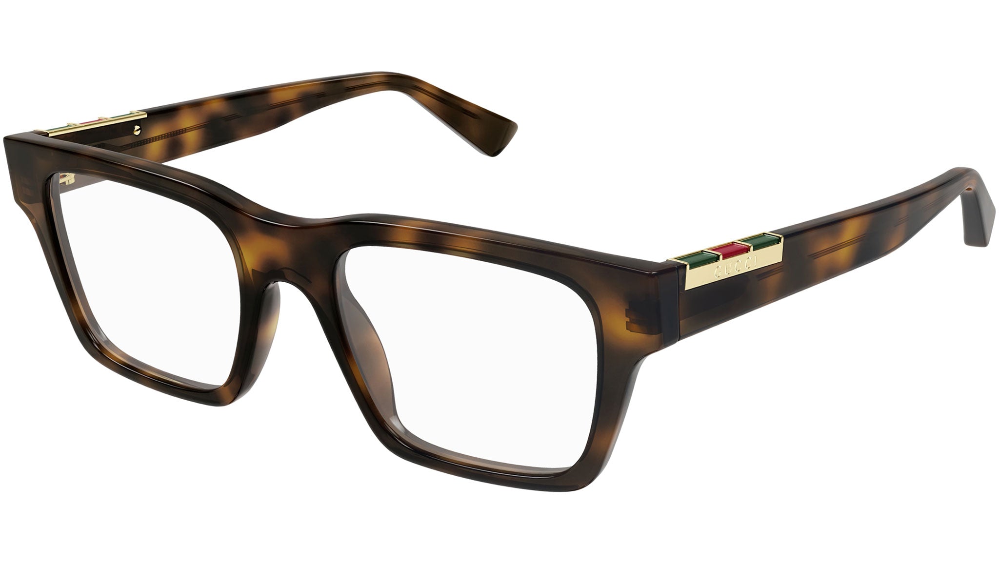 Occhiali da vista GUCCI Shiny medium havana