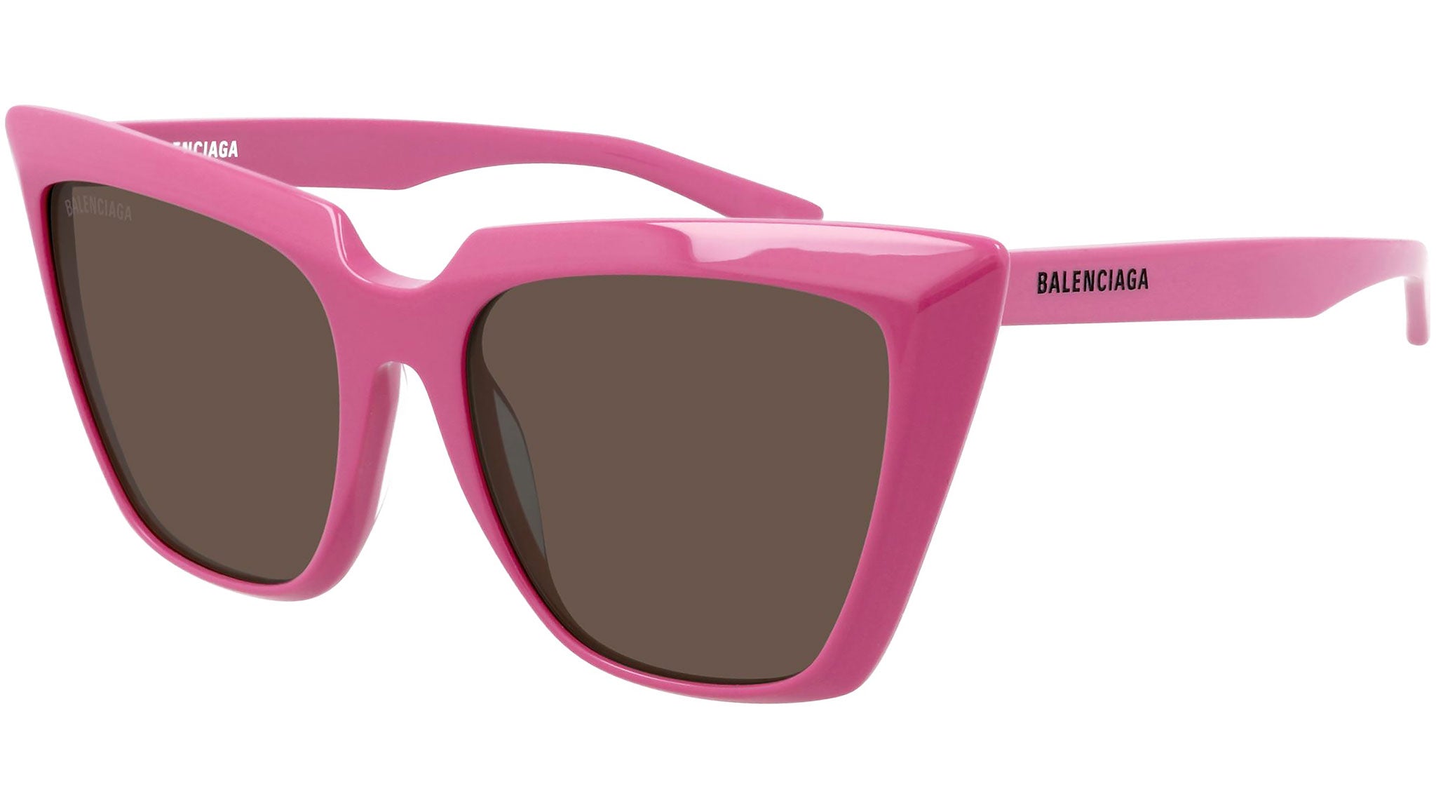 Occhiali da sole BALENCIAGA BB0046S Shiny solid fucsia