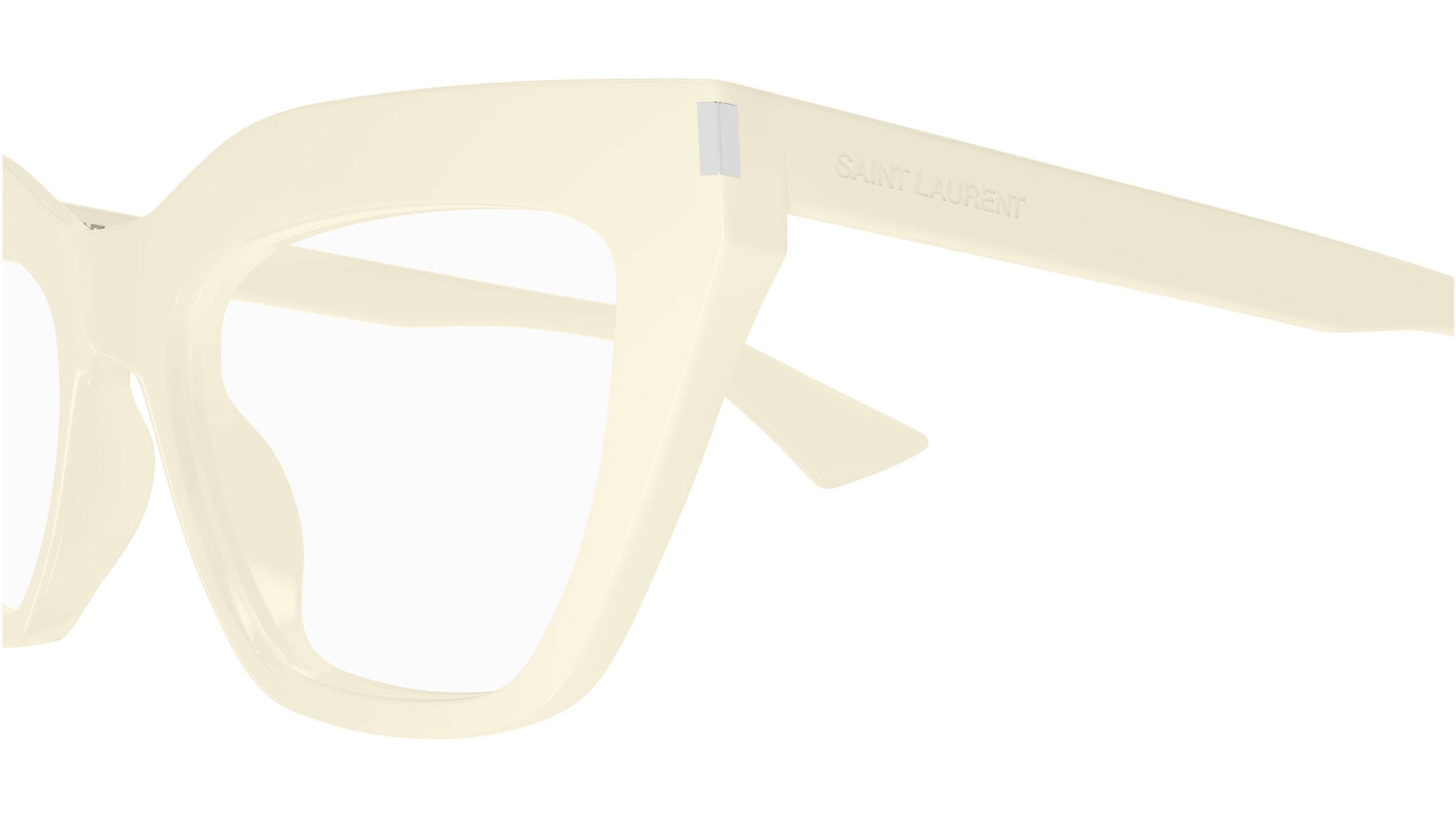 Occhiali da vista SAINT LAURENT SL760 Shiny solid ivory