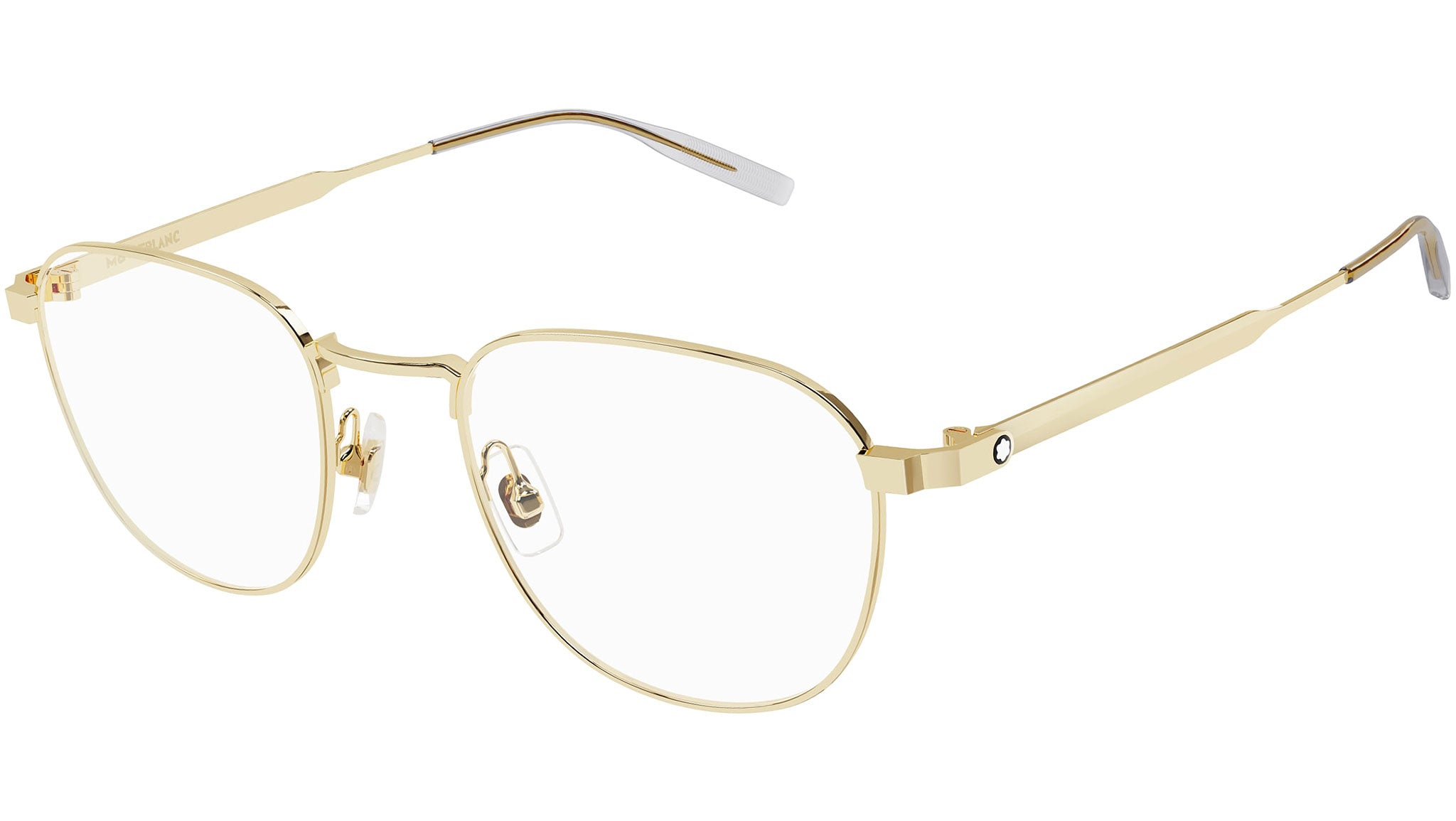 Occhiali da vista MONTBLANC MB0230O Shiny light gold