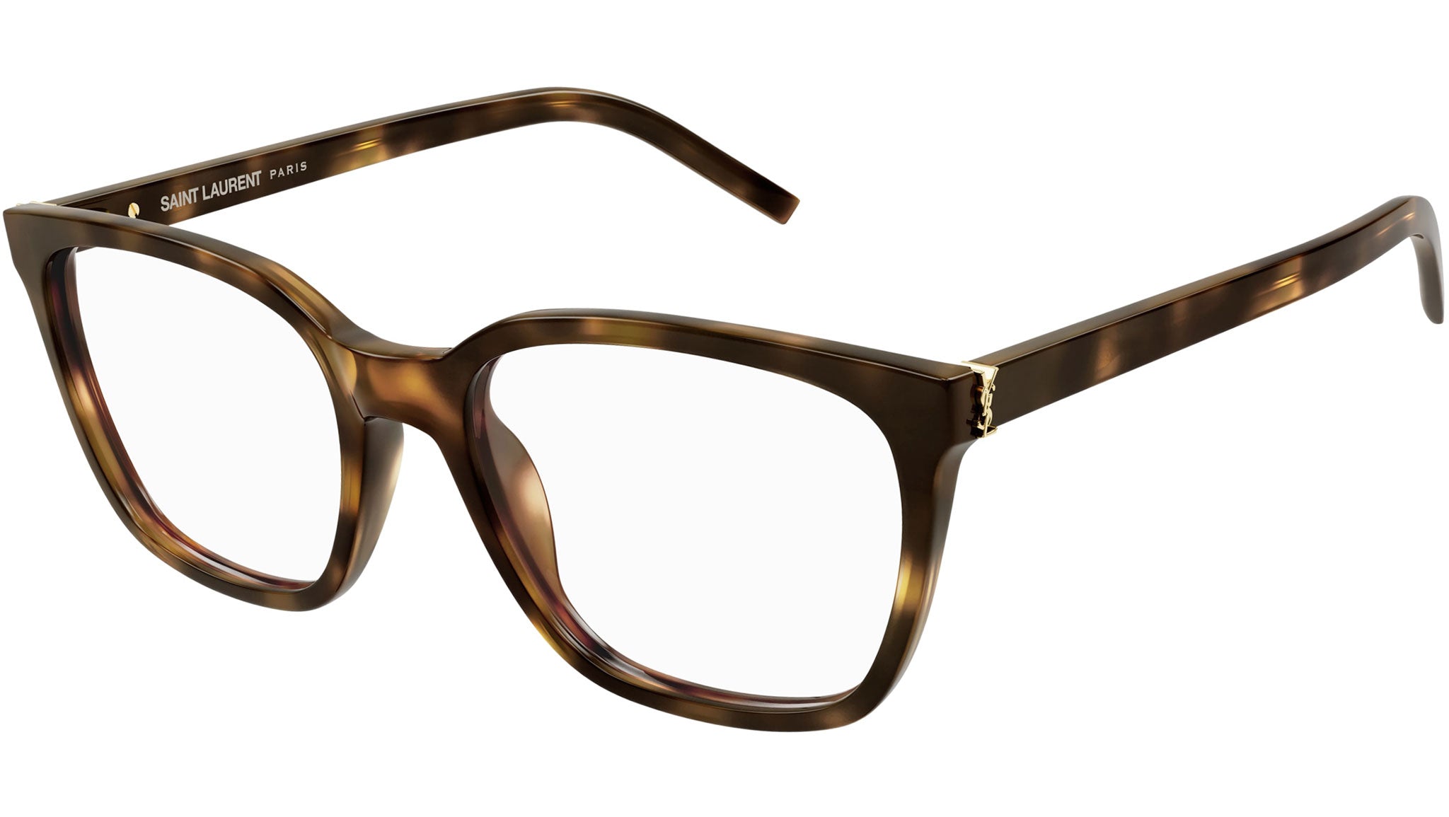 Occhiali da vista SAINT LAURENT SLM129 Shiny medium havana