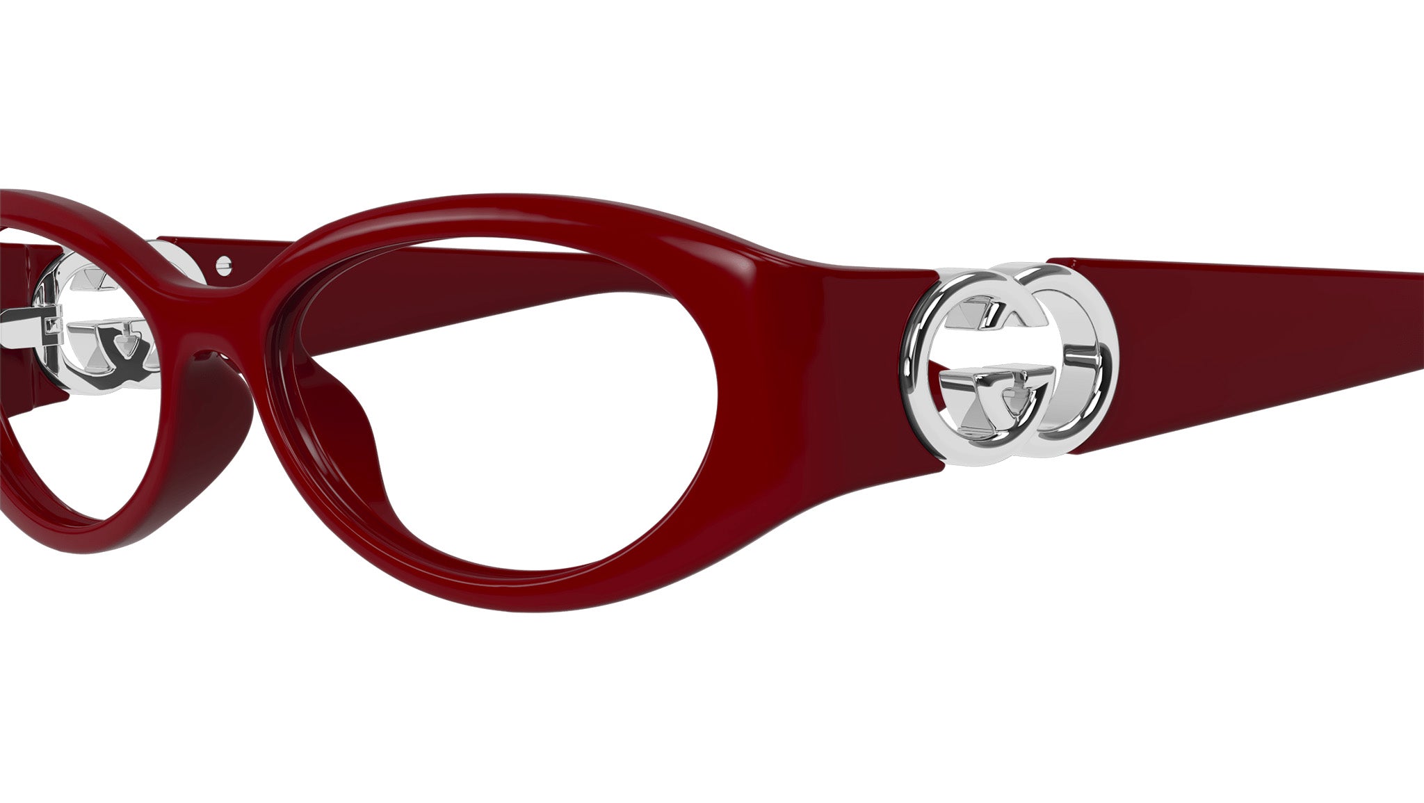 Occhiali da vista GUCCI GG1693O Shiny solid burgundy