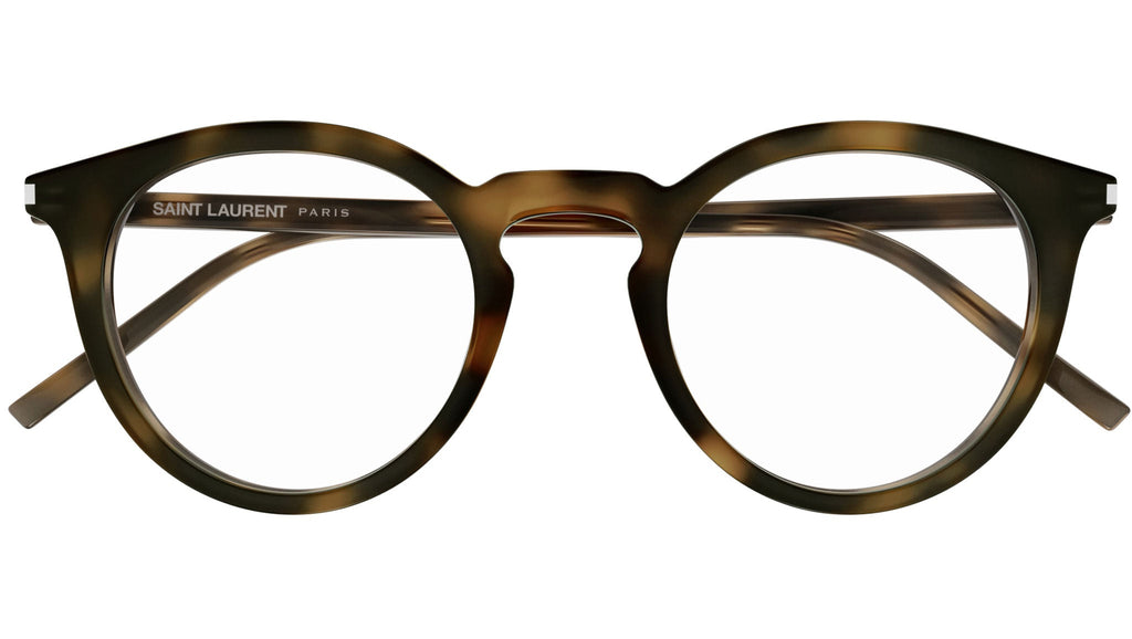 Occhiali da vista SAINT LAURENT SL347/F Shiny medium havana
