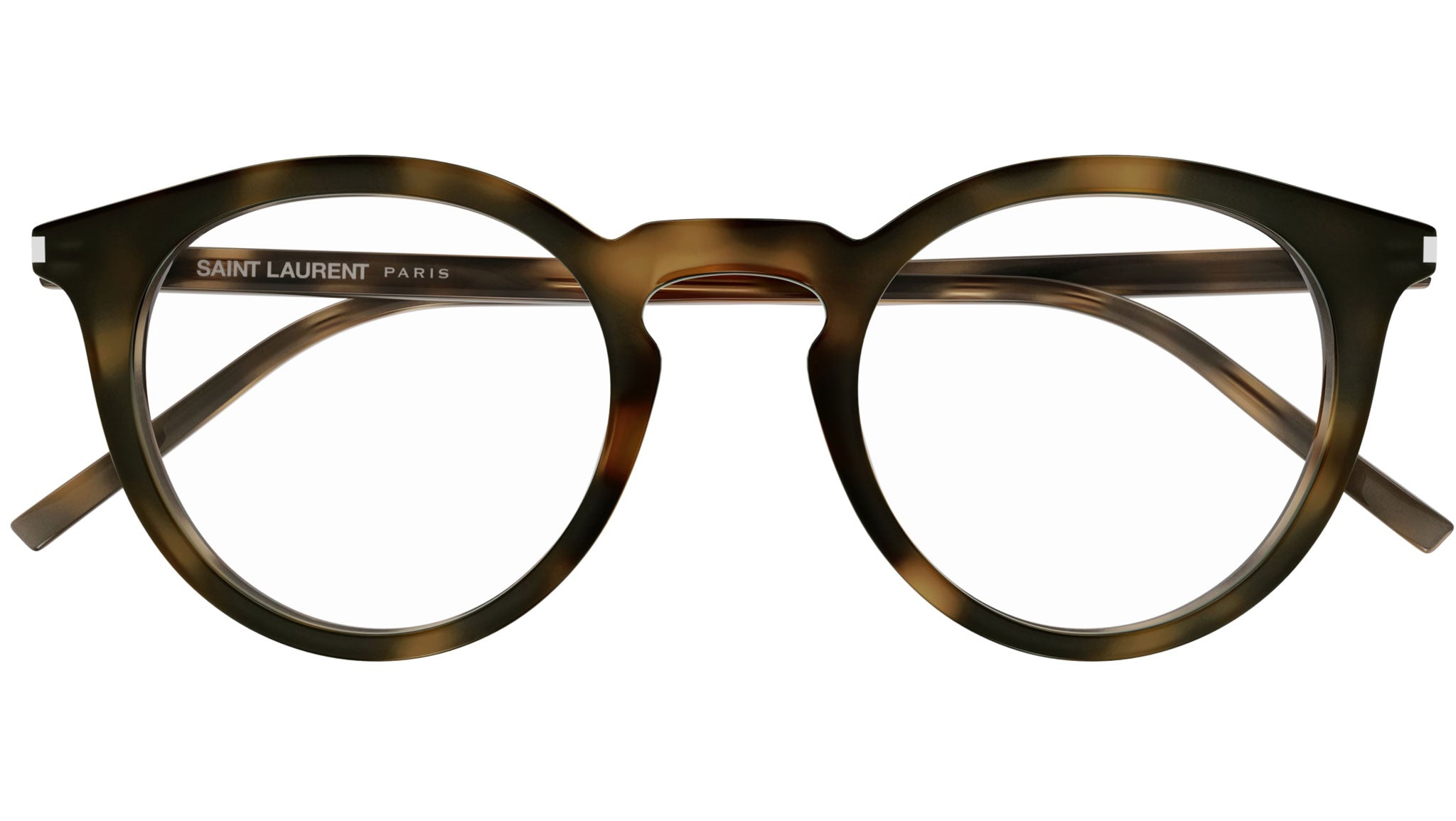 Occhiali da vista SAINT LAURENT SL347/F Shiny medium havana