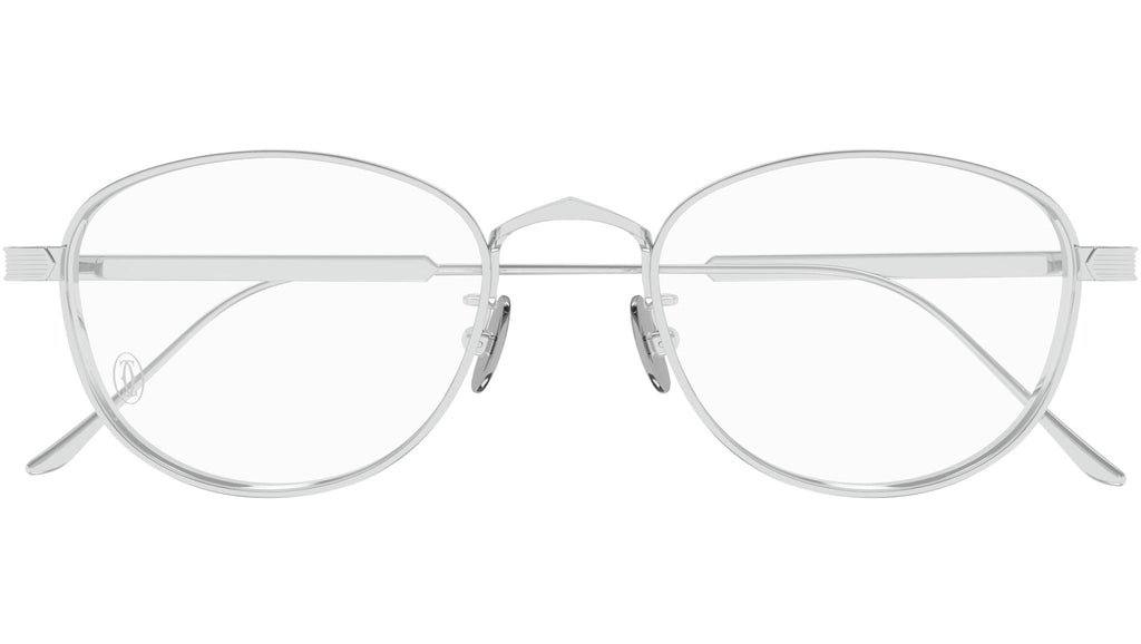 Occhiali da vista CARTIER CT0562OA Smooth platinum finish