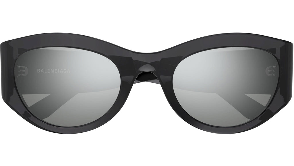 Occhiali da sole BALENCIAGA BB0330SK Shiny transparent dark grey