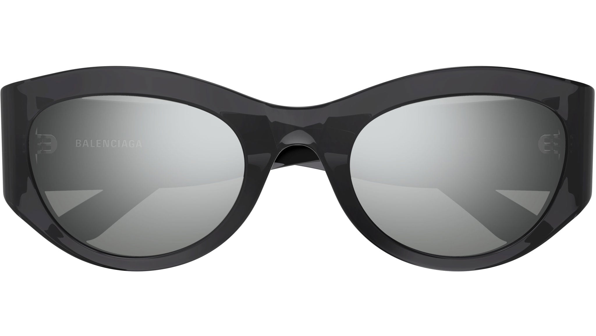 Occhiali da sole BALENCIAGA BB0330SK Shiny transparent dark grey