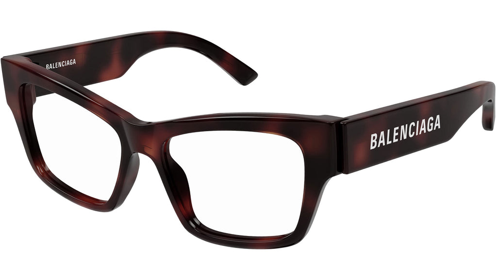 Occhiali da vista BALENCIAGA BB0378O Shiny dark havana