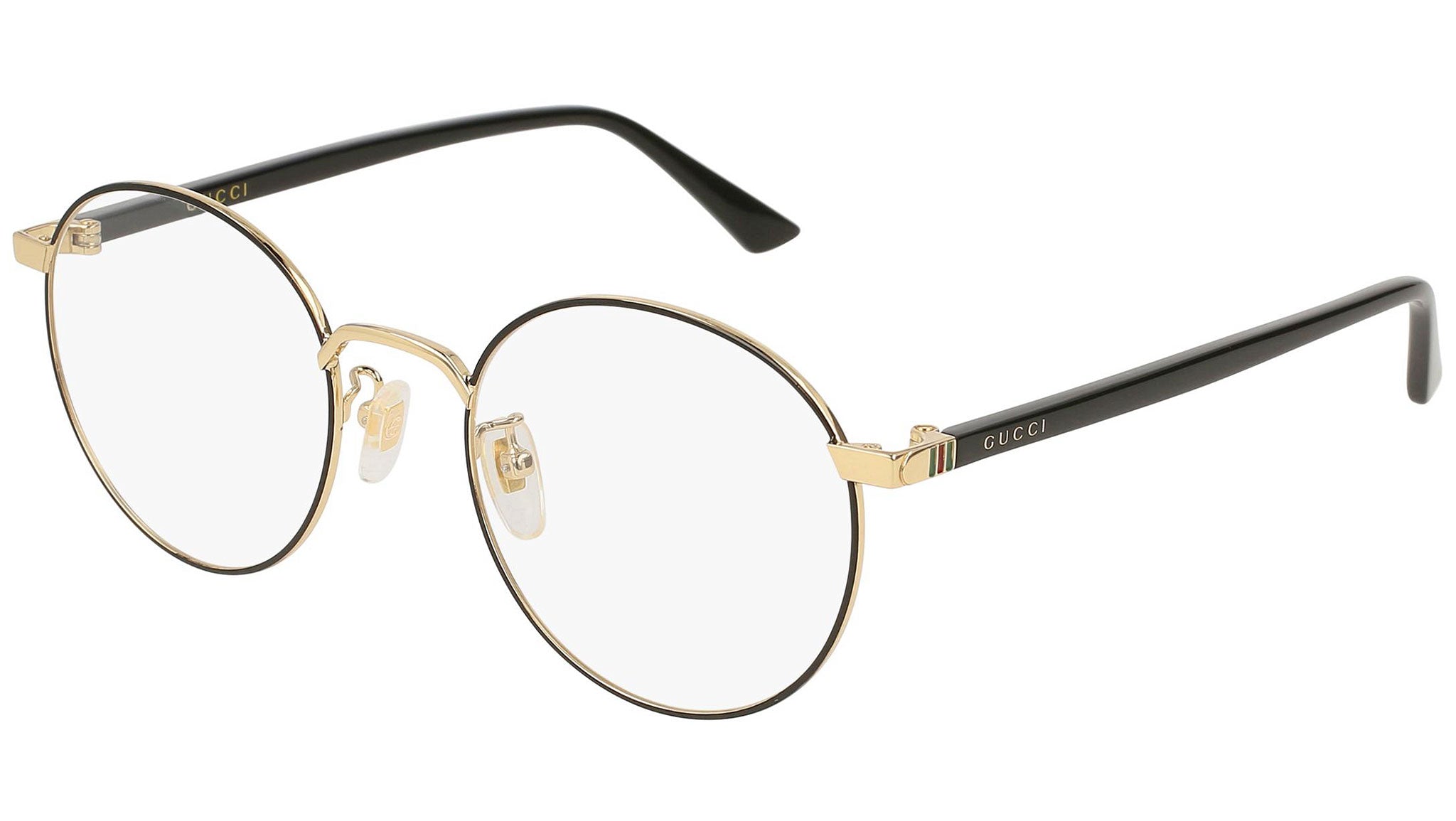 Occhiali GUCCI GG0297OK Shiny black endura gold
