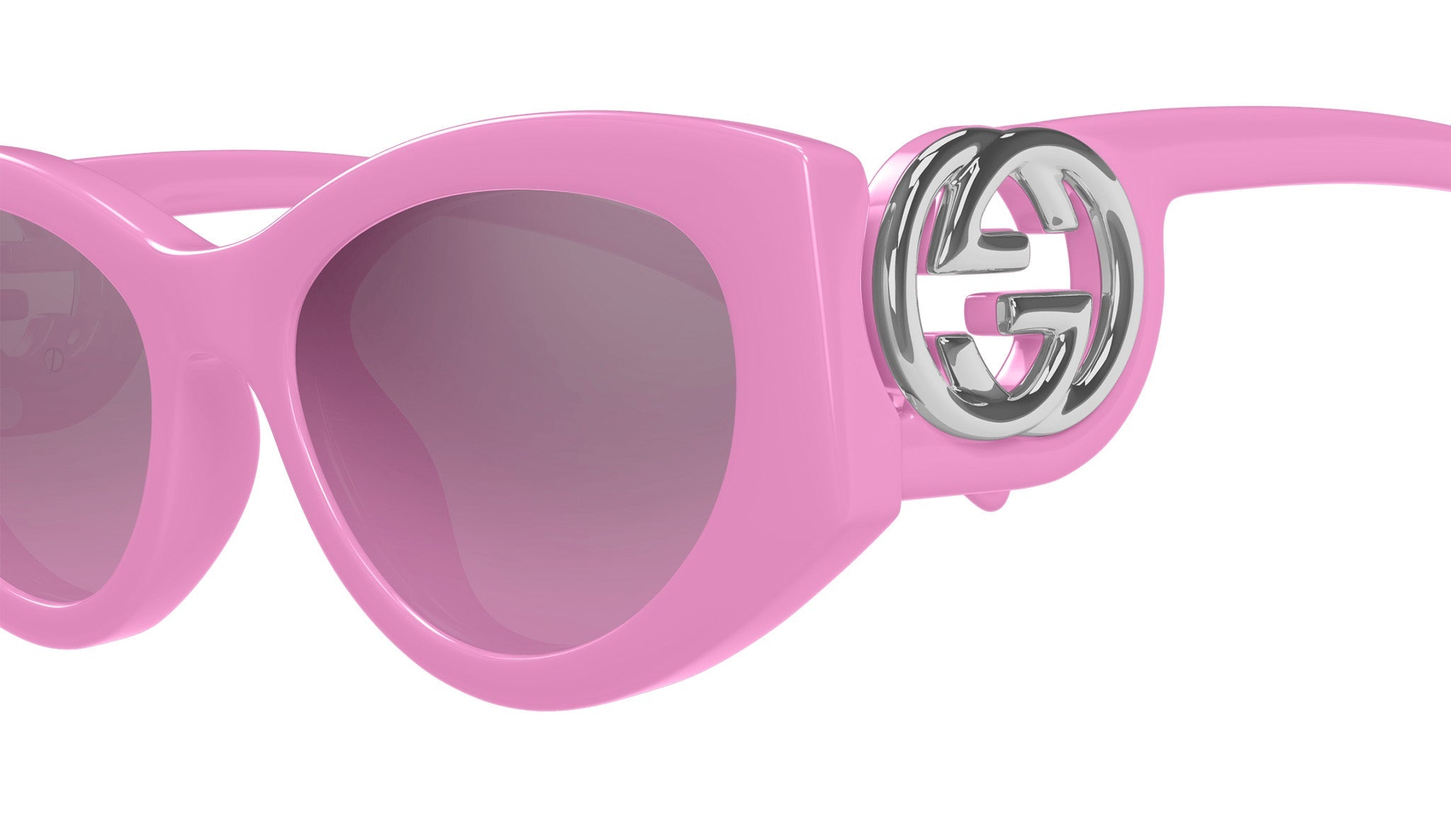 Occhiali da sole GUCCI GG1691S Shiny solid pink