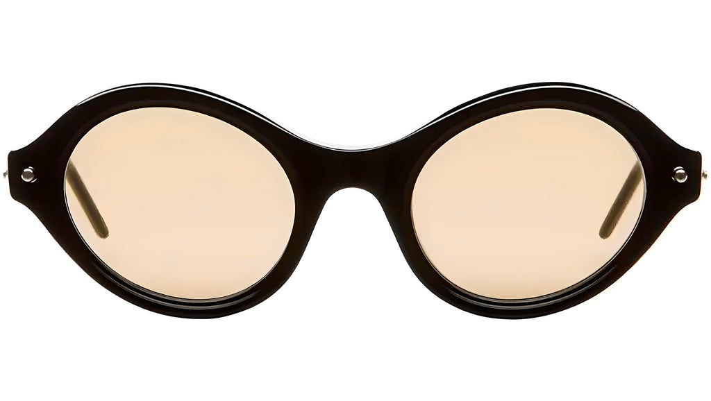 Occhiali da sole KUBORAUM P22 Black shine ivory