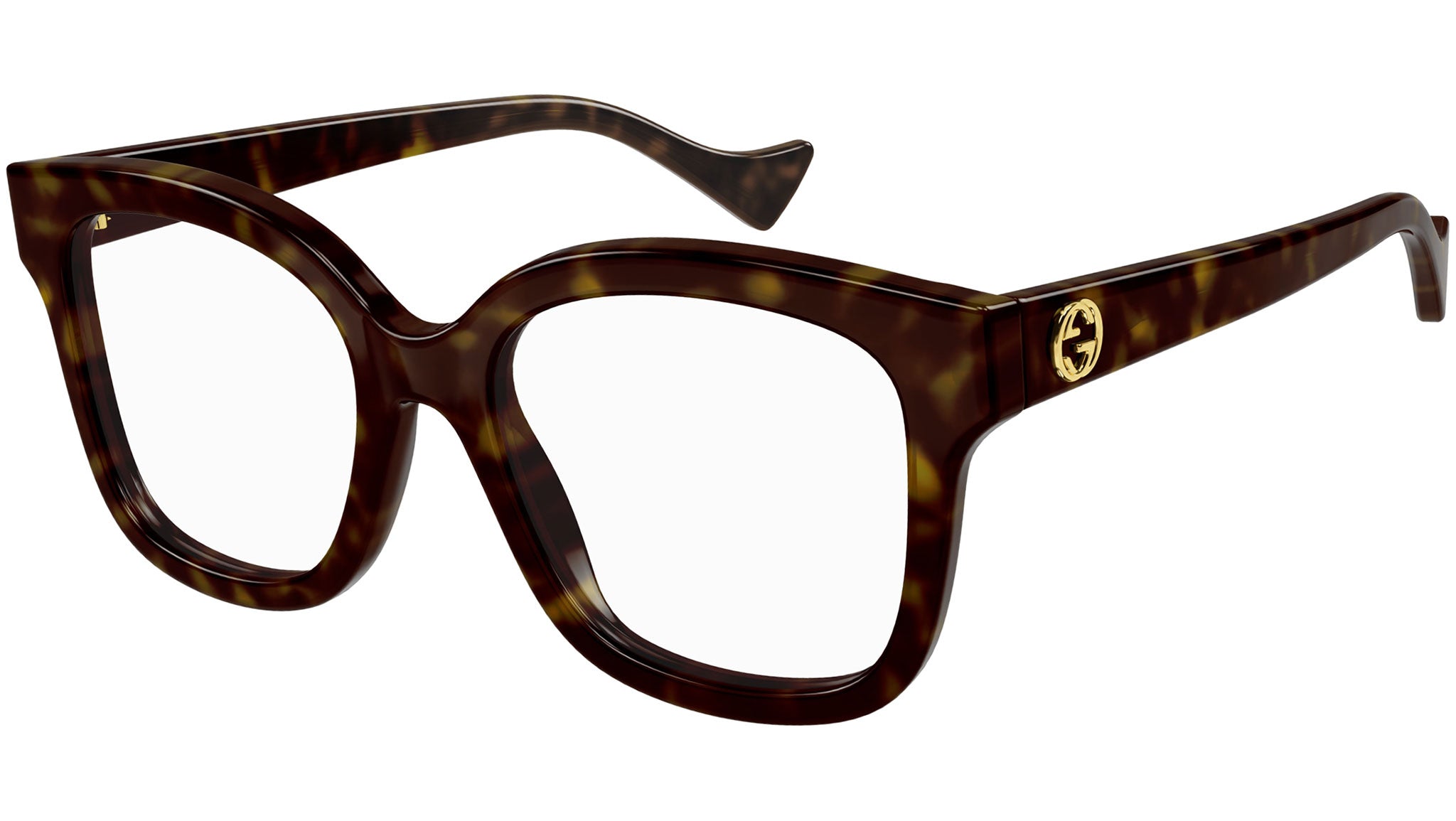 Occhiali da vista GUCCI GG1258O Shiny dark havana