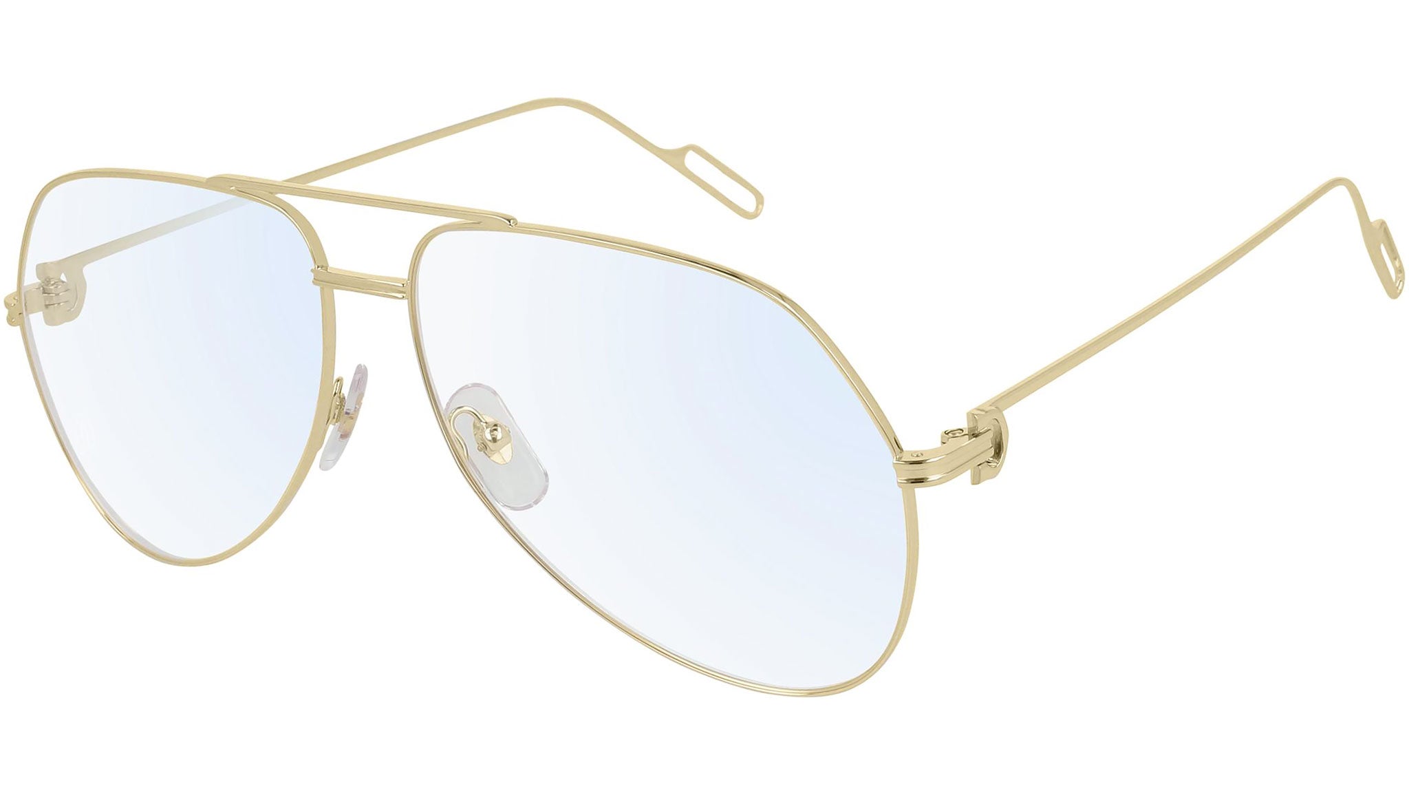 Occhiali da vista CARTIER CT0116O Smooth champagne golden