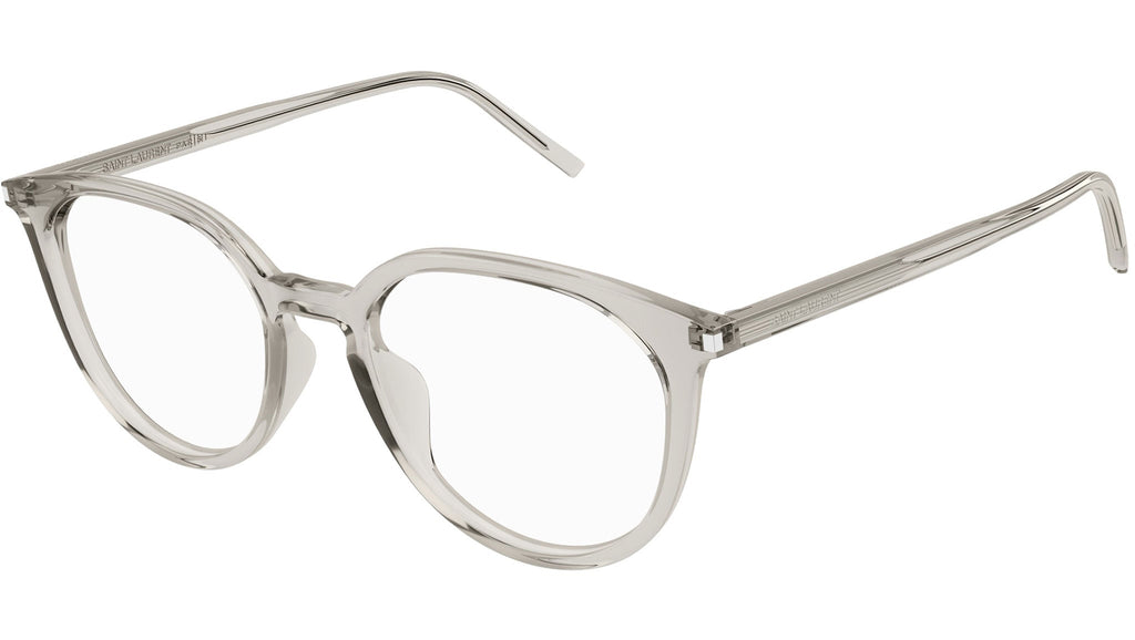 Occhiali da vista SAINT LAURENT SL681/F Shiny transparent beige