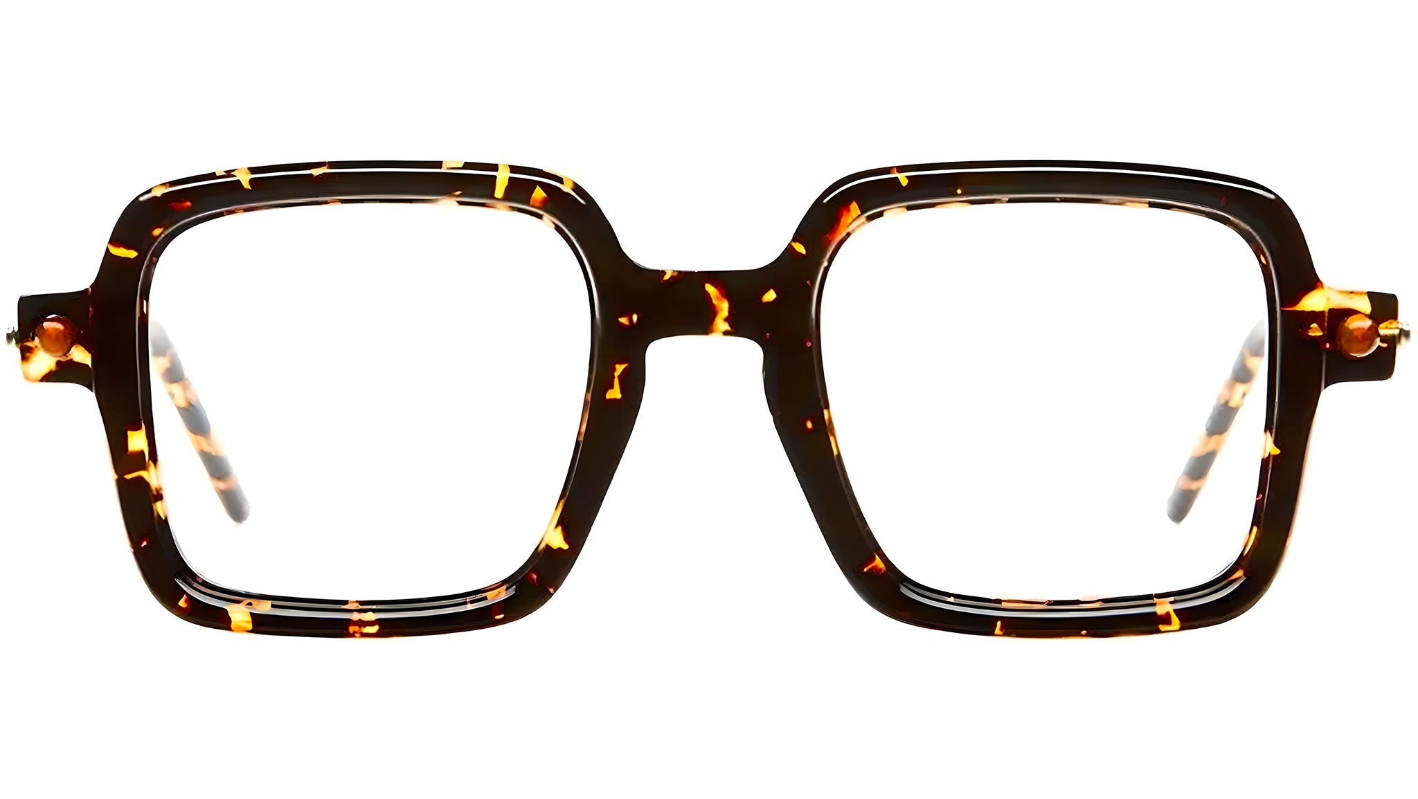 Occhiali da sole KUBORAUM P21 Havana fire black shine