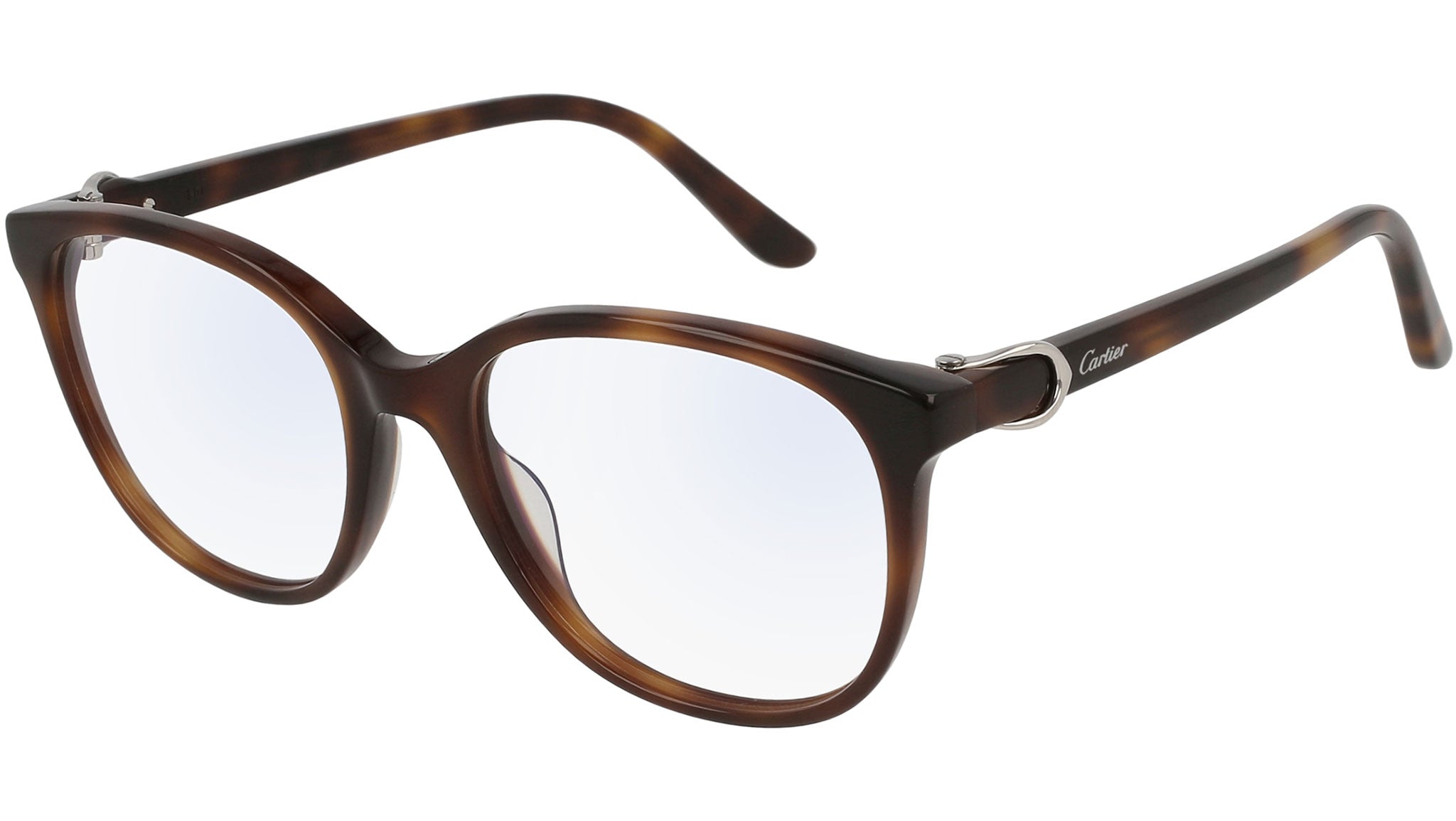Occhiali da vista CARTIER CT0007O Shiny medium havana
