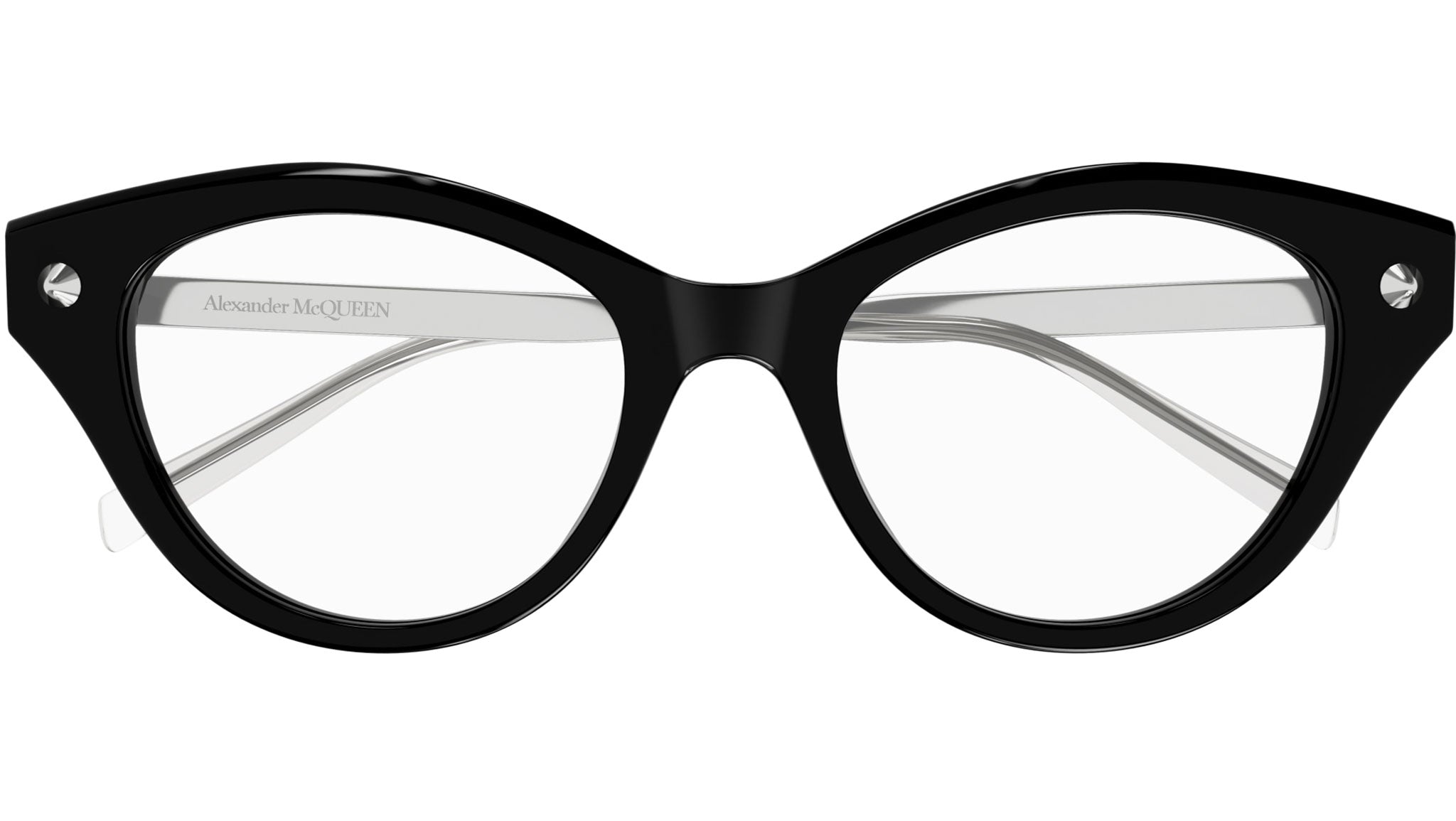 Occhiali da vista ALEXANDER MCQUEEN AM0485O Shiny solid black