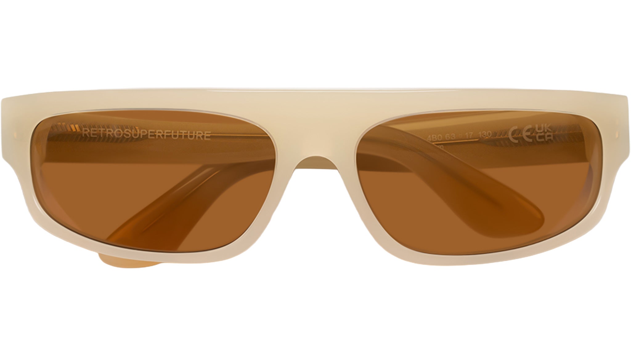 Occhiali da sole RETROSUPERFUTURE Zam Cream