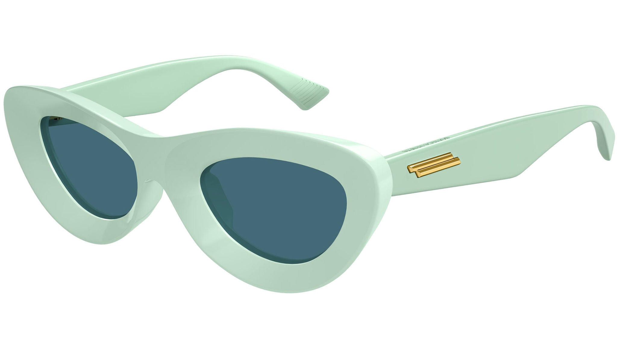 Occhiali da sole BOTTEGA VENETA BV1325S Shiny solid glacier mint