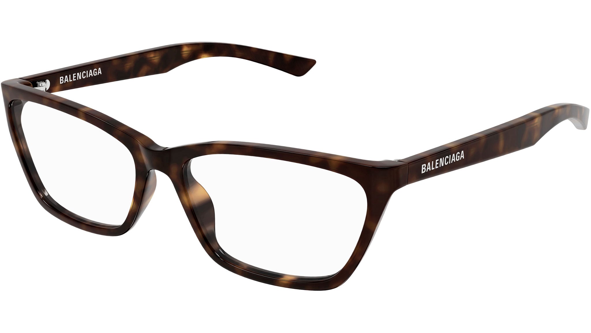 Occhiali da vista BALENCIAGA BB0406O Shiny dark havana