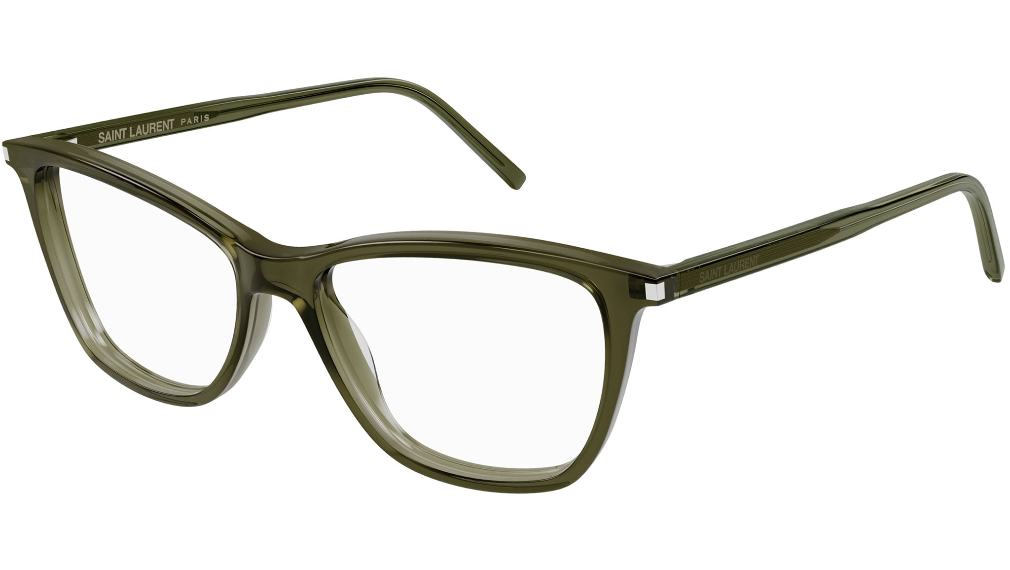 Occhiali da vista SAINT LAURENT SL259 Shiny transparent green