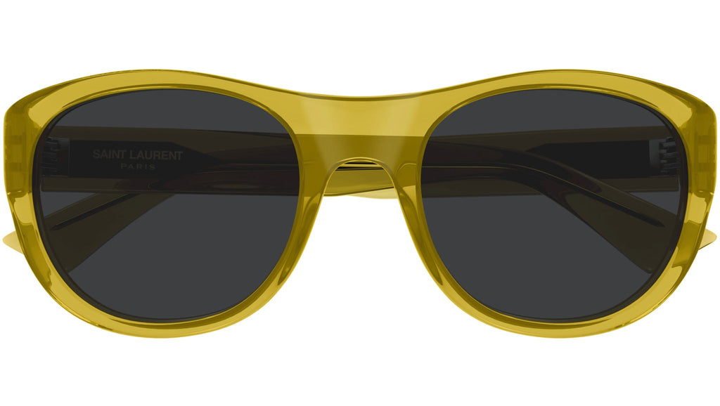 Occhiali da sole SAINT LAURENT SL798 Shiny transparent ocra