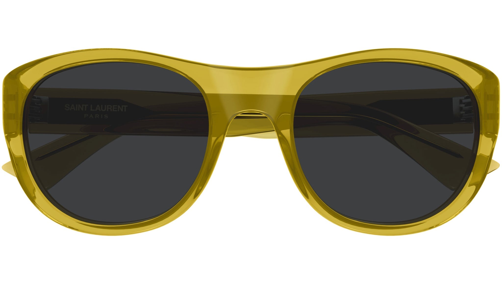 Occhiali da sole SAINT LAURENT SL798 Shiny transparent ocra