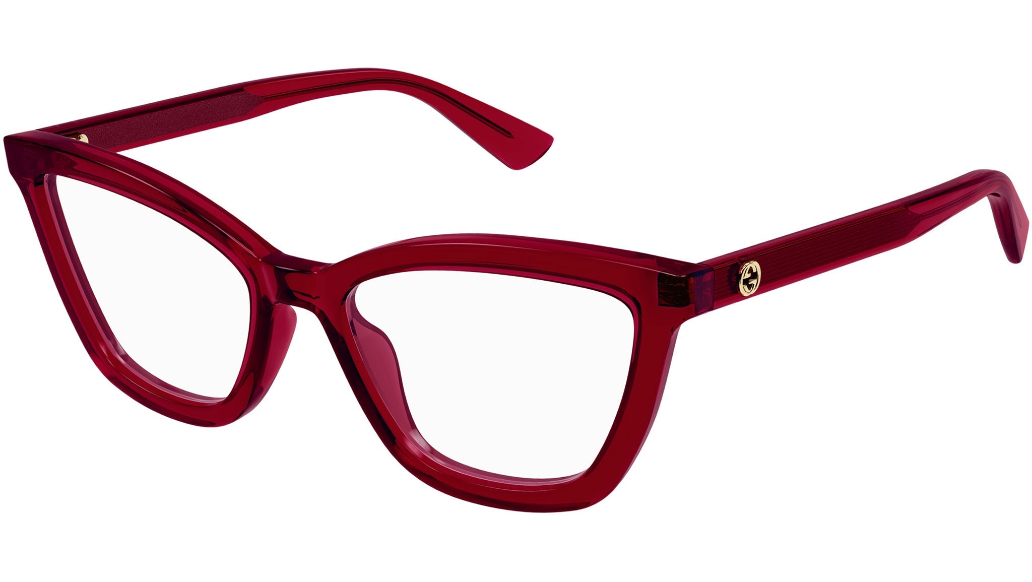 Occhiali da vista GUCCI GG1686O Shiny transparent red