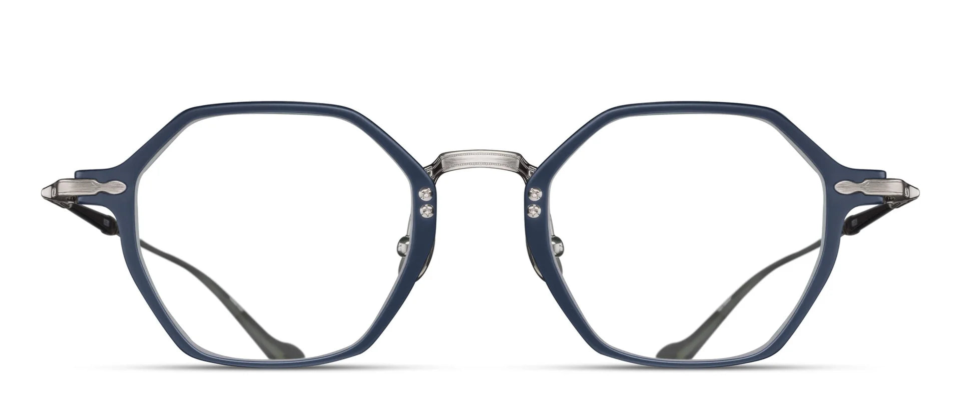 Occhiali da vista MATSUDA M3133 Antique Silver - Matte Navy