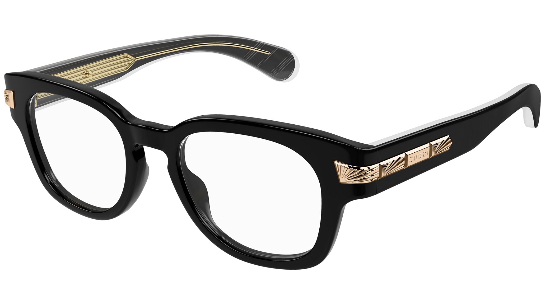 Occhiali da vista GUCCI GG1518O Shiny solid black