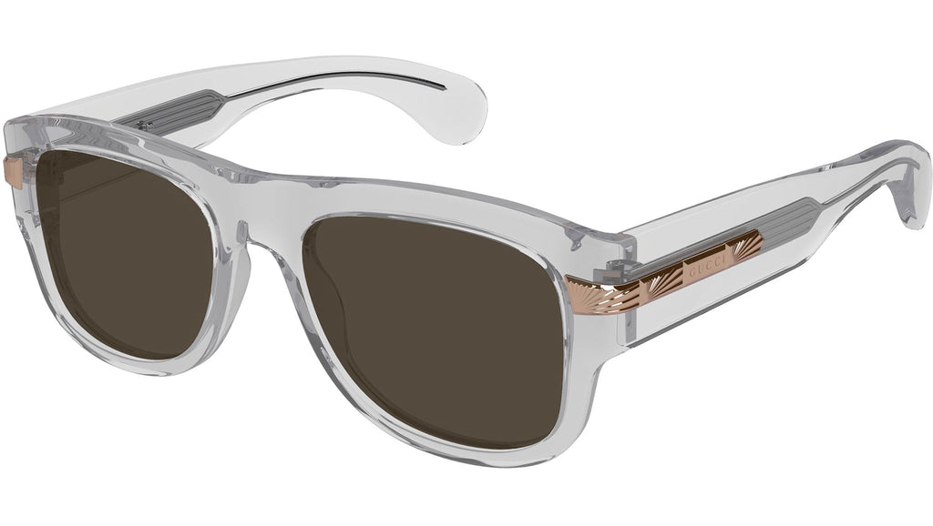 Occhiali da sole GUCCI GG1517S Shiny transparent cloudy grey