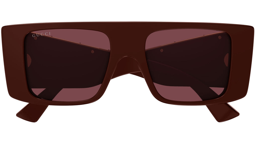 Occhiali da sole GUCCI GG1888S Shiny solid burgundy