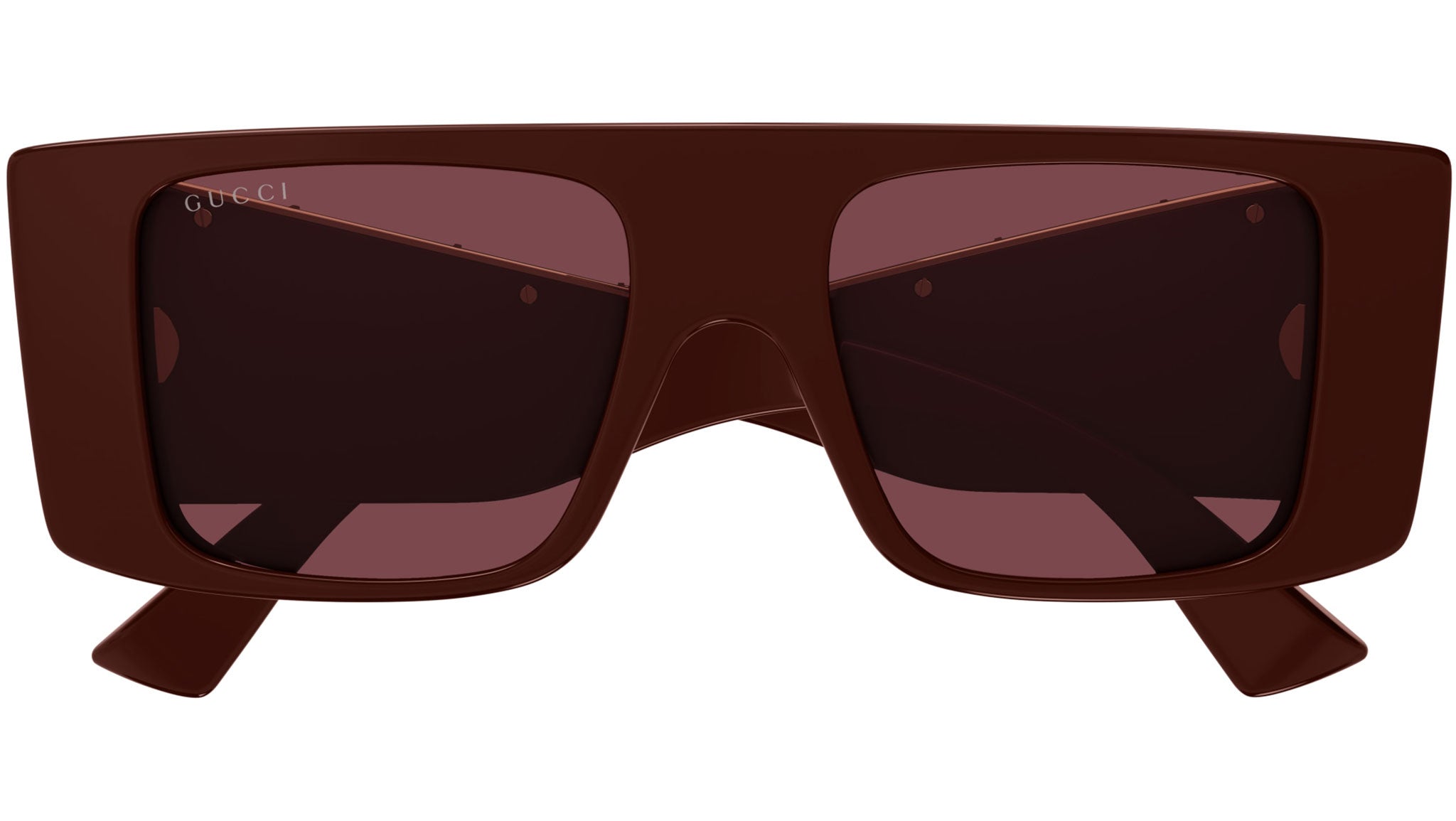 Occhiali da sole GUCCI GG1888S Shiny solid burgundy