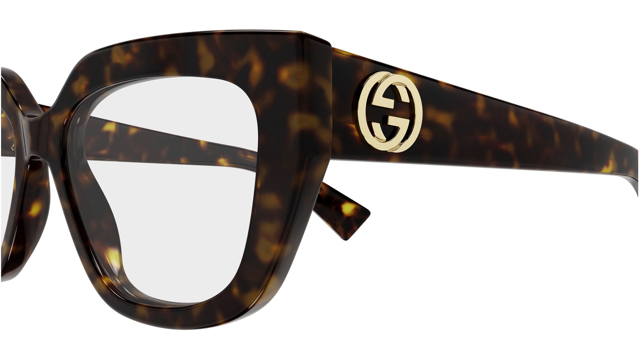 Occhiali da vista GUCCI GG1847O Shiny dark havana