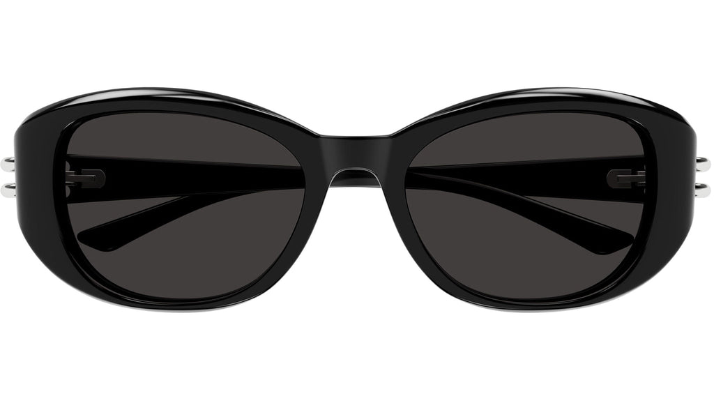 Occhiali da sole ALEXANDER MCQUEEN AM0470SA Shiny solid black