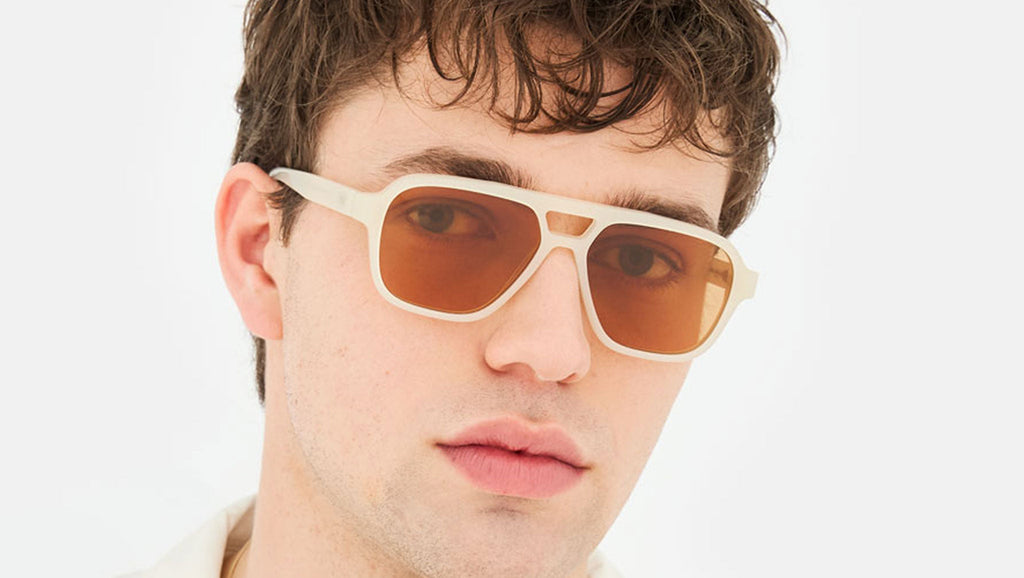 Occhiali da sole RETROSUPERFUTURE Maneval Cream