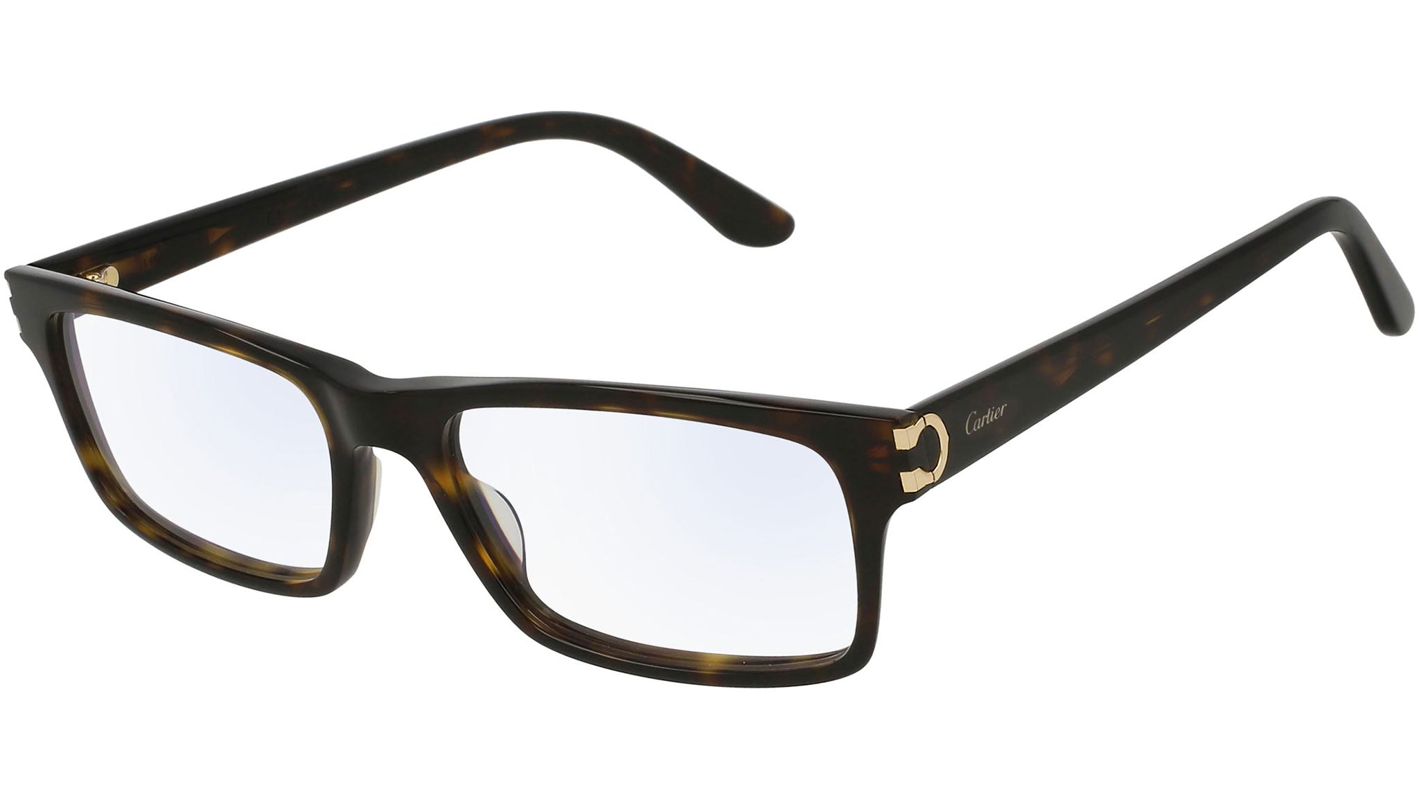 Occhiali da vista CARTIER CT0005O Shiny dark havana