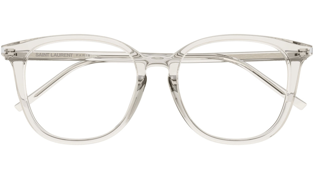 Occhiali da vista SAINT LAURENT SL724/F Shiny transparent cream