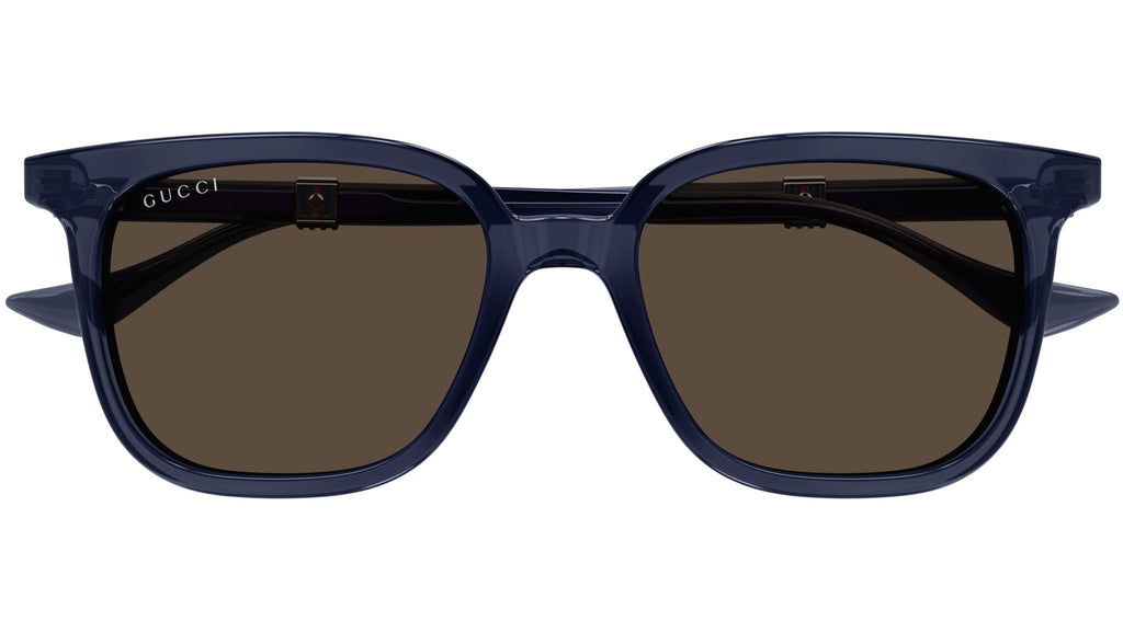 Occhiali da sole GUCCI GG1493S Shiny transparent dark blue