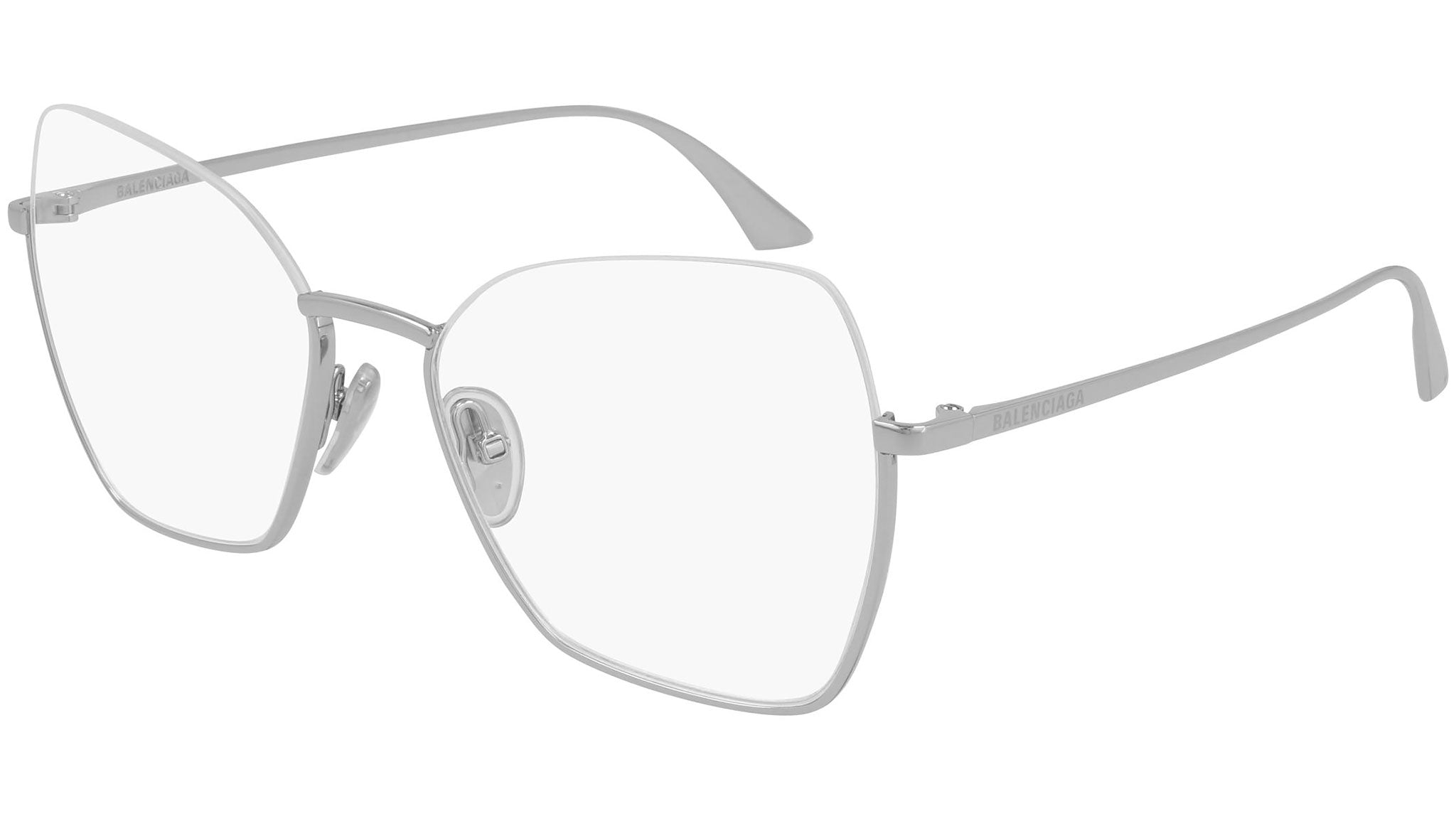 Occhiali da vista BALENCIAGA BB0142O Shiny silver