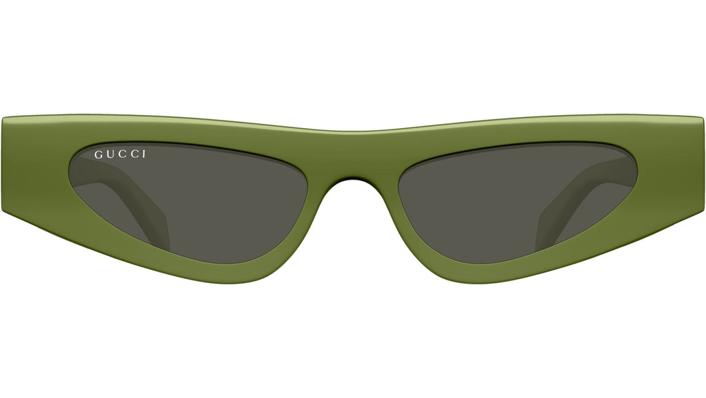 Occhiali da sole GUCCI GG1779S Shiny solid olive green