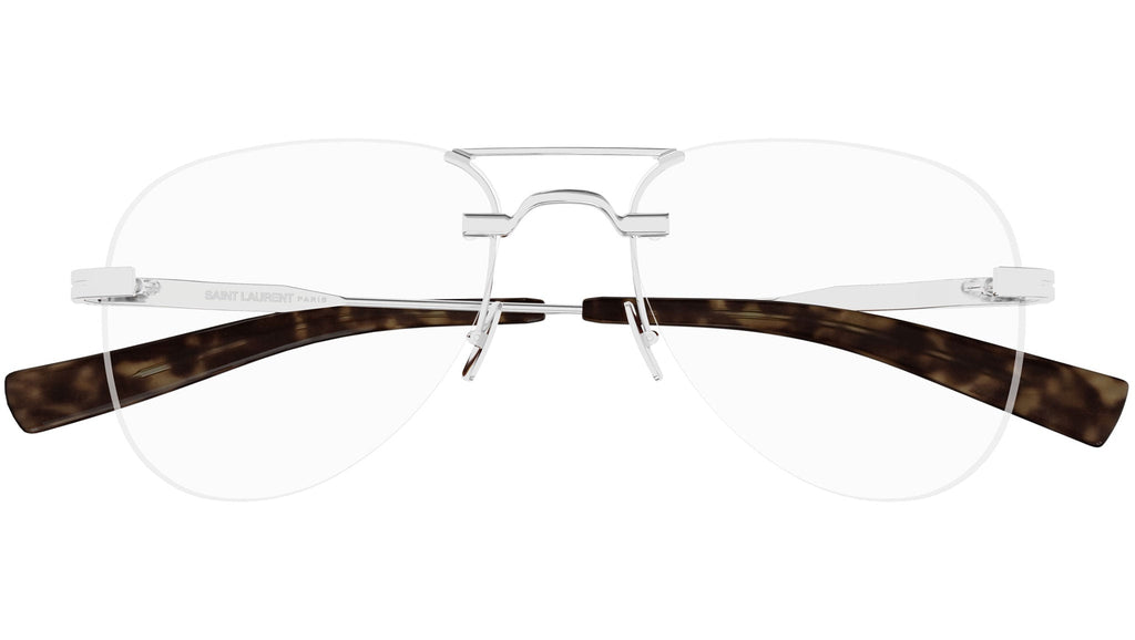 Occhiali da vista SAINT LAURENT SL745 Shiny silver