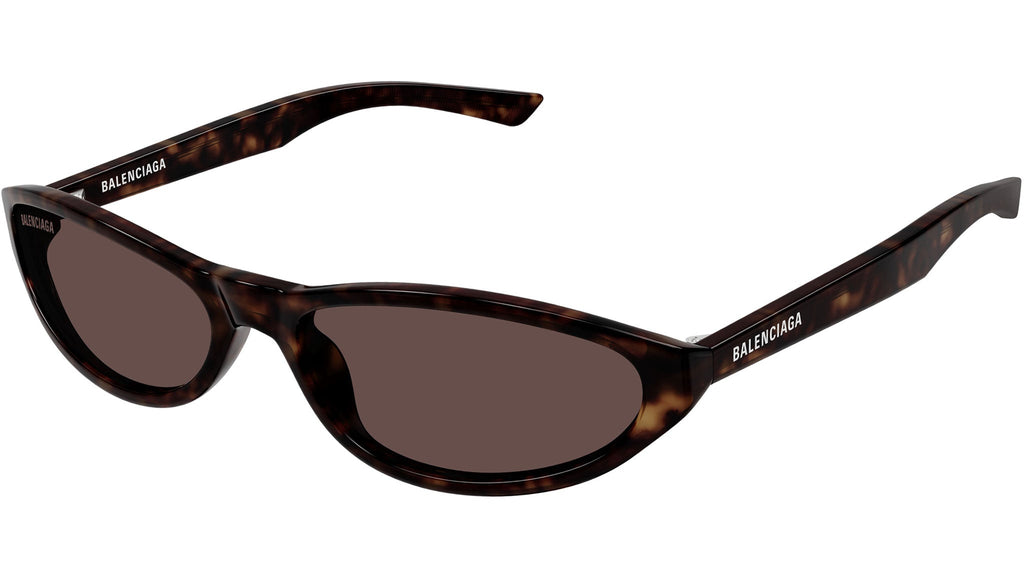 Occhiali da sole BALENCIAGA BB0007S Shiny classic dark havana