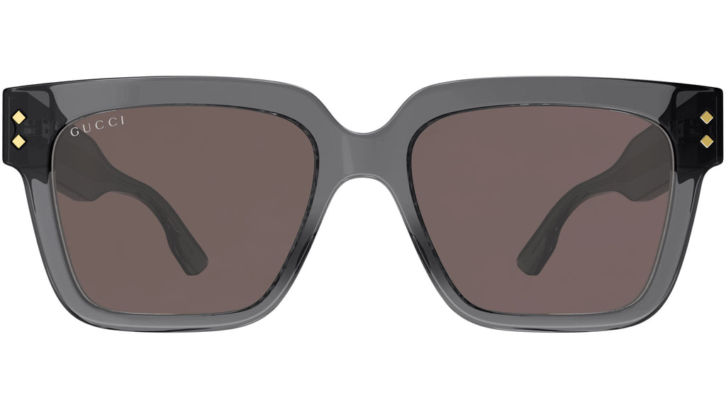 Occhiali da sole GUCCI GG1084S Shiny transparent dark gray