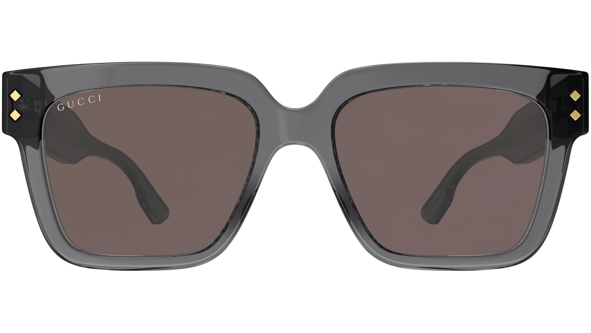 Occhiali da sole GUCCI GG1084S Shiny transparent dark gray