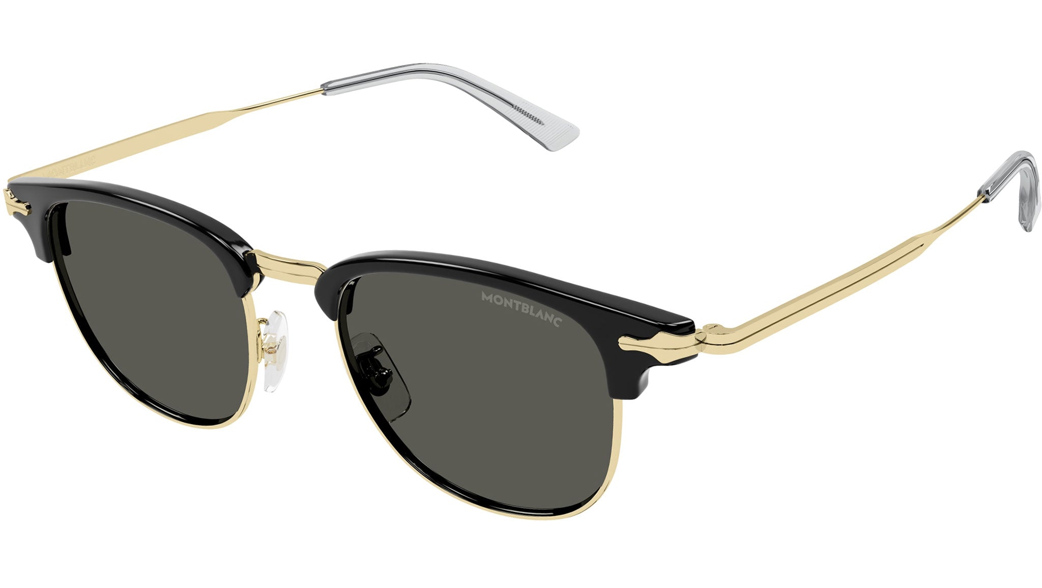 Occhiali da sole MONTBLANC MB0364S Shiny endura gold, shiny black ciliar