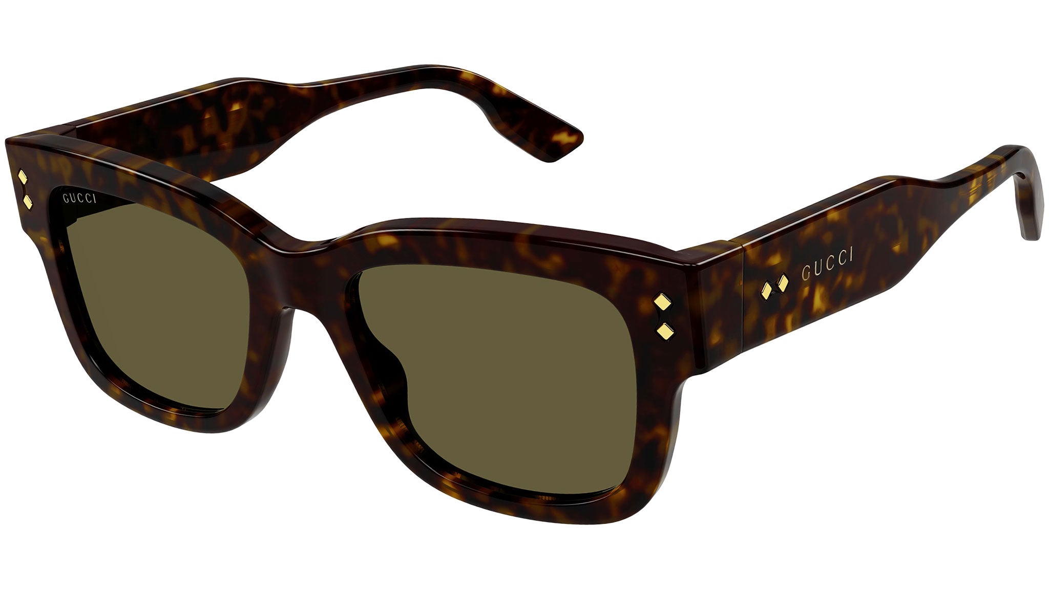 Occhiali da sole GUCCI GG1217S Shiny dark havana
