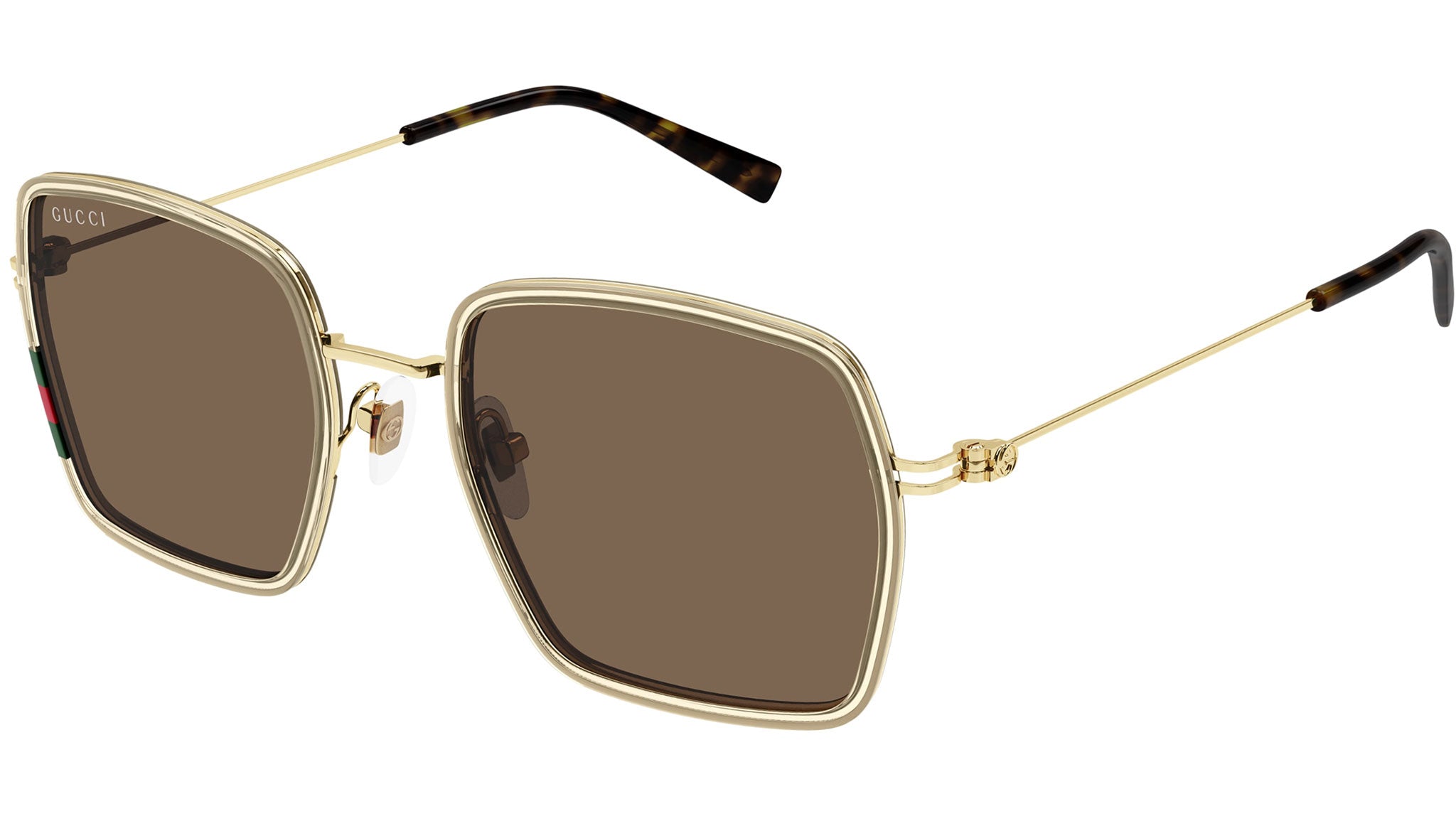 Occhiali da sole GUCCI GG1848S Shiny transparent light beige